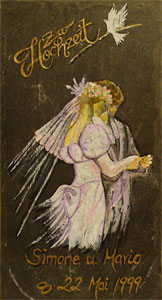 Schiefermalerei "Besondere Anl�sse"